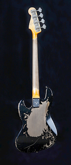 Fender Jaco Pastorius's Black Jazz Bass Relic FL Masterbuilt  by John Cruz 2011